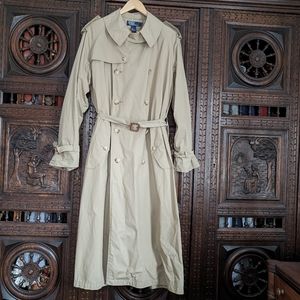Vintage 80's/90's Ralph Lauren Polo Light Trench Coat